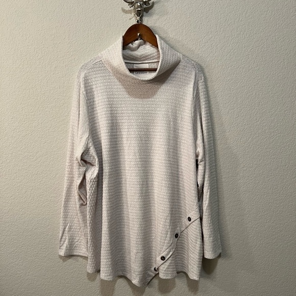 NWOT New York Laundry Mock Neck Sweater size 3x - Picture 1 of 6